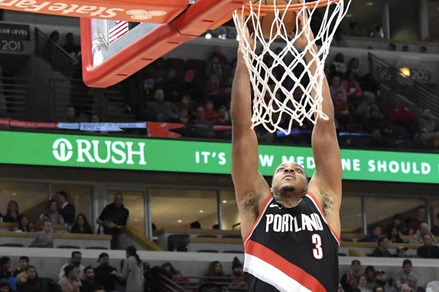 CJ McCollum leads Blazers to overtime victory as Bulls blow late lead again