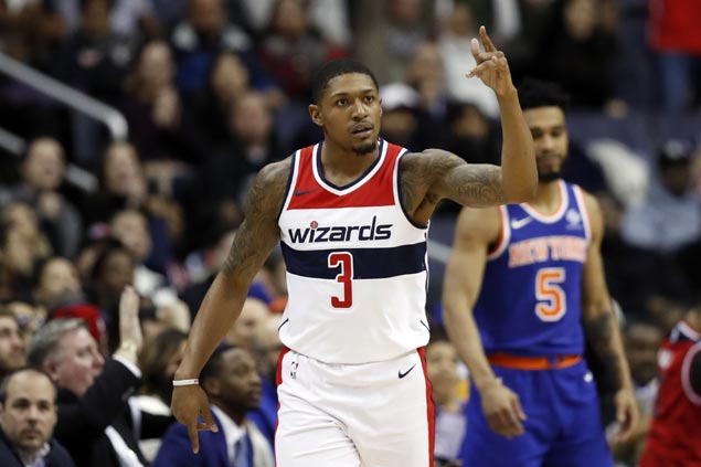 Bradley Beal continues solid play as Wizards stretch streak to three with rout of Knicks