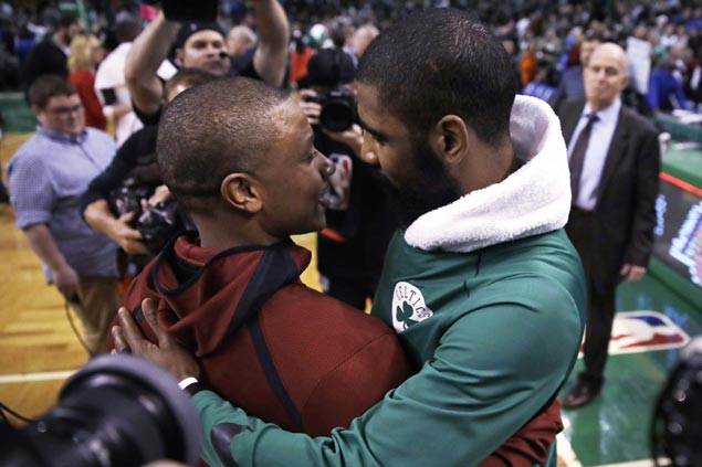 Isaiah Thomas buries hatchet with Ainge, says he has only 'genuine love' for Boston