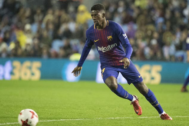 Ousmane Dembele returns from long injury layoff but Barcelona clash vs Celta Vigo ends up in draw