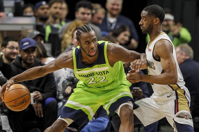 Timberwolves use balanced offense to beat lethargic Pelicans and stop two-game skid