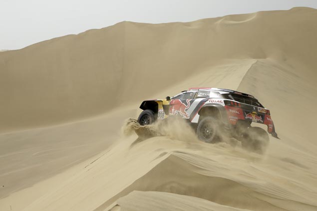Cyril Despres tops second stage to take overall lead in Dakar rally