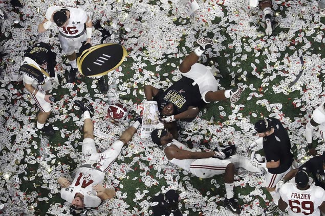 Freshman Tua Tagovailoa shows steely nerves to carry Alabama past Georgia in OT for national title