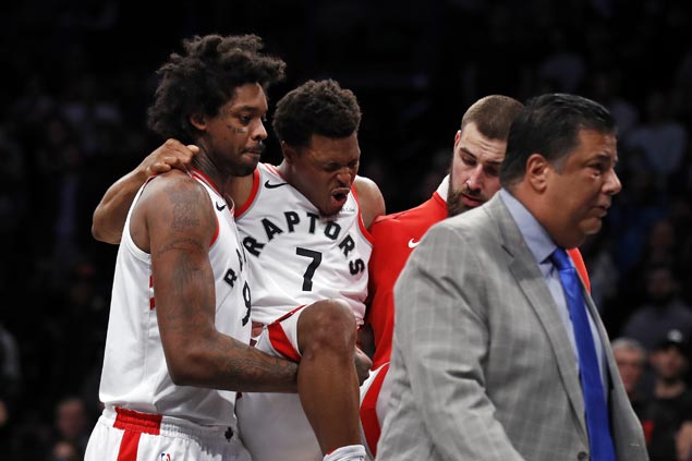 Raptors overcome Nets in overtime but lose Kyle Lowry to injury