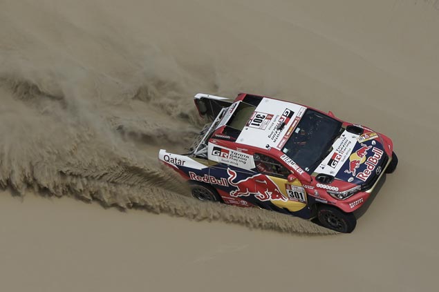 Nasser Al-Attiyah takes Dakar Stage 3 honors as Stephane Peterhansel moves to overall lead