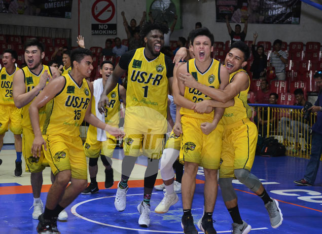 Miguel Gastador's game-winning alley-oop caps USJ-R stunning comeback vs Marinerong Pilipino