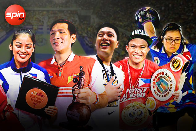 Fajardo, Ancajas, Tabora, Biado lead candidates for 2017 SPIN.ph Sportsman of the Year award