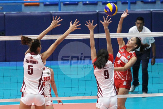 San Beda skipper Cesca Racraquin's call to double the effort didn't fall on deaf ears