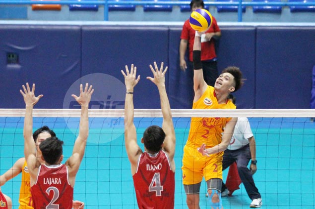 Mapua on a roll after starting season with a loss, keeps Lyceum winless in NCAA men's volleyball