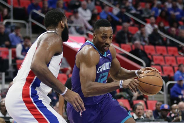 Dwight Howard outplays Andre Drummond as Hornets use second-half surge to beat Pistons