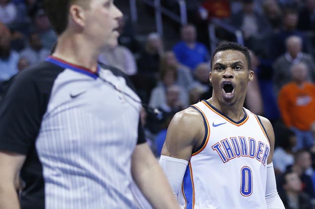 Suspended Thunder play-by-play man Brian Davis says sorry for racist remark on Westbrook