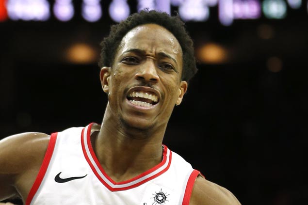 DeMar DeRozan fined US$15,000 for ‘5-on-8’ comment criticizing refs after Raptors loss to Dubs