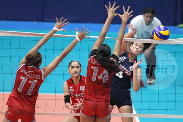 Letran gets back on track in NCAA women's volley with four-set victory over Lyceum