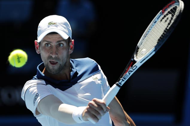 Novak Djokovic outlasts Gael Monfils as Angelique Kerber seals duel with Sharapova in Melbourne