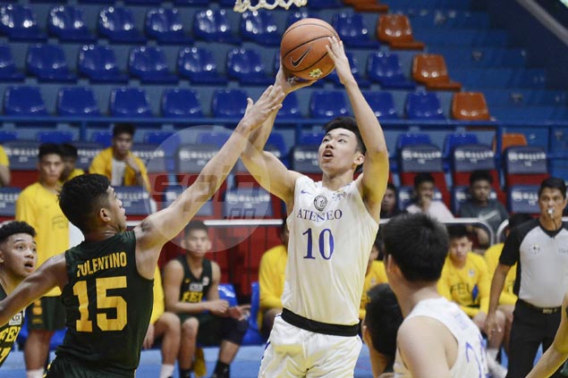 Ateneo Blue Eaglets preserve unblemished slate with squeaker over FEU Baby Tams