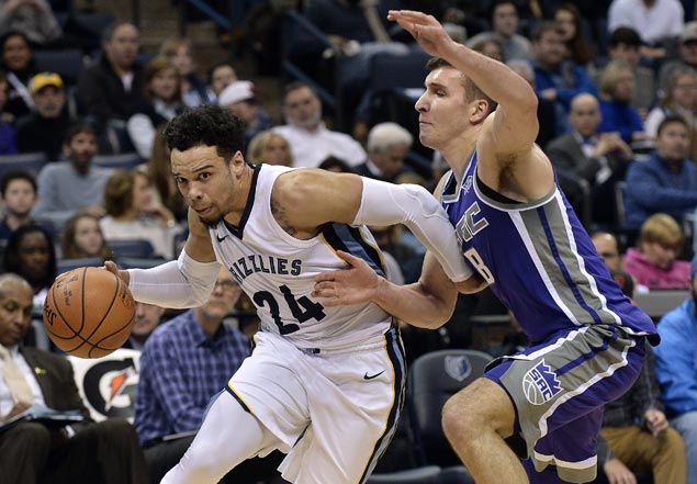 Rookie Dillon Brooks stars as Grizzlies defeat Kings to spoil Zach Randolph's return to Memphis
