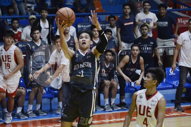Adamson overcomes tough challenge from lowly UE to gain share of third in UAAP Jrs