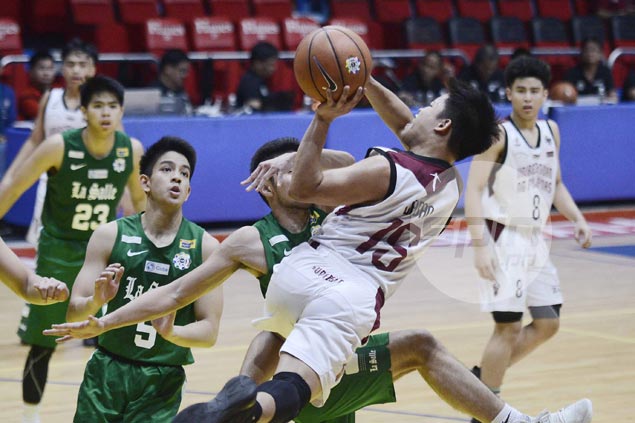 UPIS Junior Maroons blow big lead but recover to beat DLSZ Junior Archers for second straight win