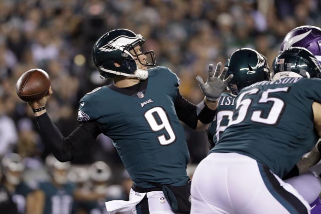 Nick Foles on fire as Eagles soar past Vikings and into Super Bowl LII