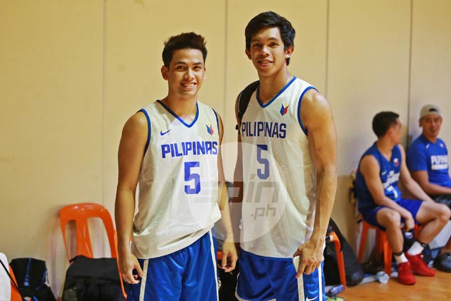 Ateneo star guard Matt Nieto joins Gilas Pilipinas practice for first time