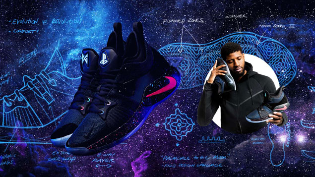 Paul George pays homage to 'PlayStation' in debut for new Nike ...