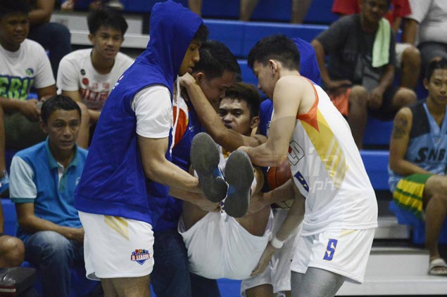 Kent Salado out for rest of Aspirants Cup after reinjuring knee, hopes to be fit in time for NCAA Season 94