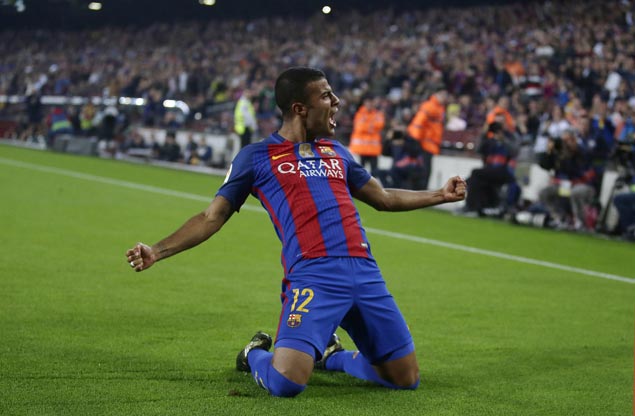 Inter signs Barca midfielder Rafinha on loan to end of season with view to permanent move