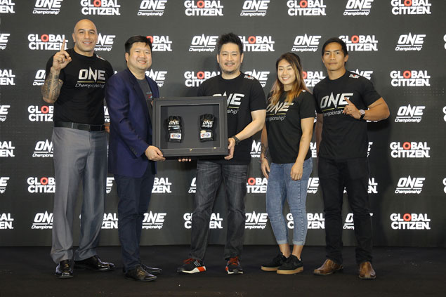 One Championship teams up with Global Citizen in fight against extreme poverty