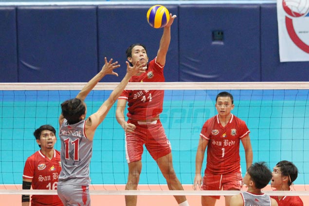 San Beda makes quick work of Lyceum for fourth straight win in NCAA volleyball