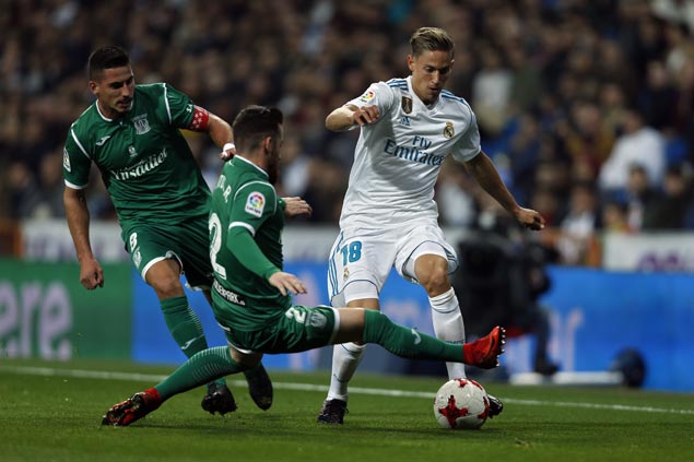 Leganes scores stunning win over Madrid at Bernabeu to advance in Copa del Rey