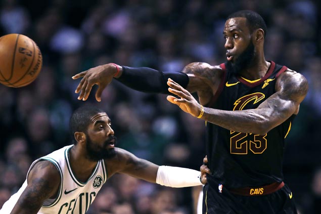 LeBron on picking Kyrie in All-Star draft: 'It was an easy choice for me'