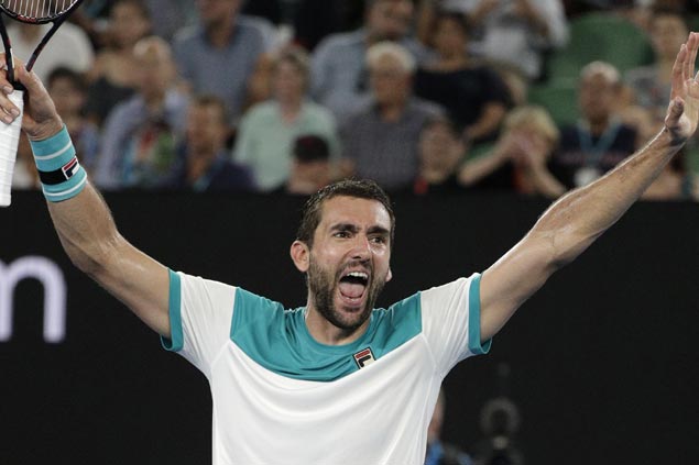 Marin Cilic sweeps way past Kyle Edmund to reach Australian Open final