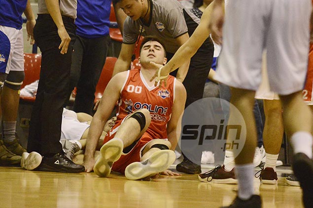 AMA coach rues bad timing of Andre Paras ankle injury