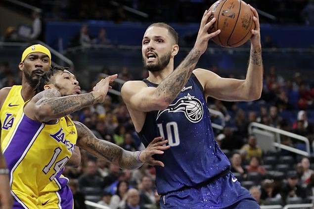Magic ride sizzling third quarter blitz to romp over skidding Lakers