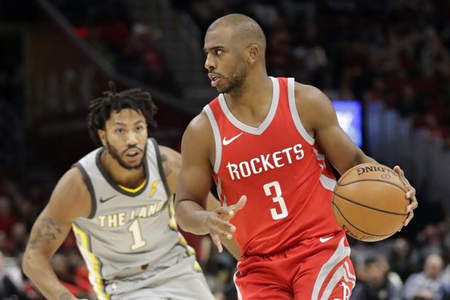 CP3, Anderson show way as balanced Rockets rout slumping Cavaliers