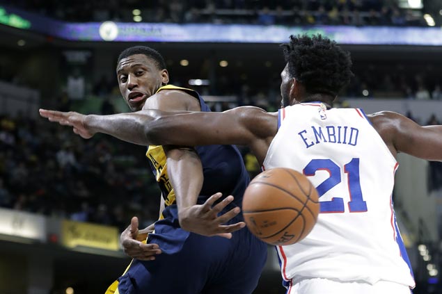 Pacers rally in fourth to beat Sixers and get back on track