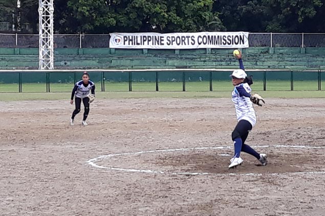 Lady Falcons score quick five-inning demolition of Lady Archers in UAAP softball