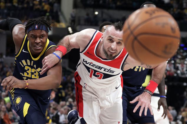 Wizards continue solid play without Wall, beat Pacers for fifth straight win