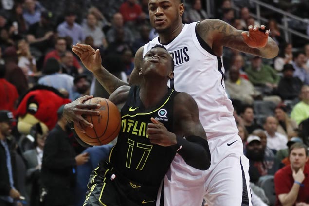 Dennis Schroder sparks early charge then watches from bench as Hawks rip Grizzlies