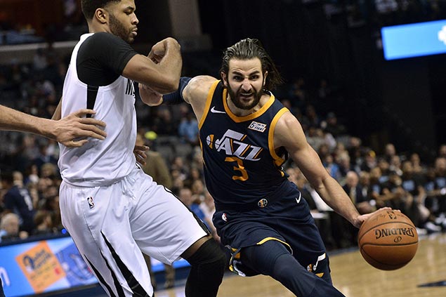 Ricky Rubio shines as Jazz hold off Grizzlies to extend win run to seven
