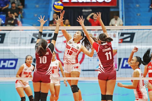 San Beda eliminates Perpetual to book first-ever NCAA women's volleyball finals appearance