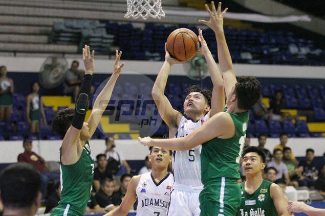 Adrian Manlapaz, Adam Doria show way as Adamson downs also-ran De La Salle-Zobel