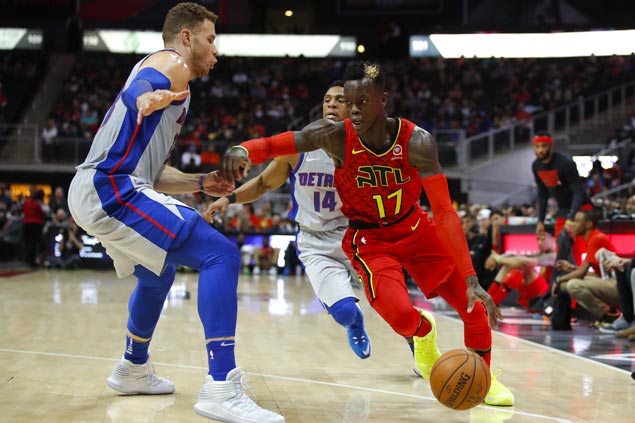 Hawks end two-game slide and send Pistons to second straight loss