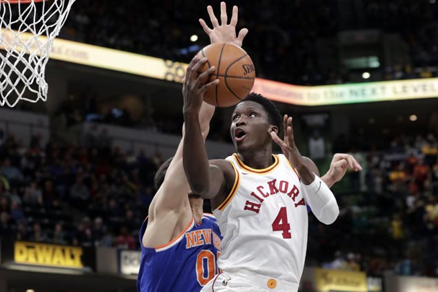 Pacers take control in second period and hold on to beat skidding Knicks