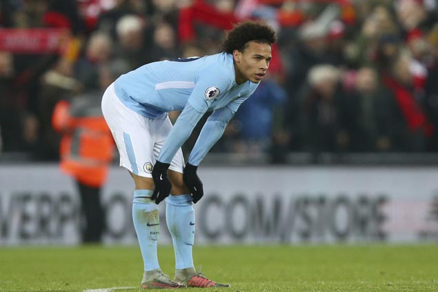 Sane back five weeks ahead of schedule, travels with City for Champions League match in Basel