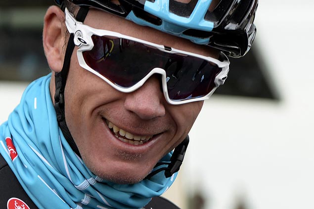 Chris Froome, under investigation for failing a dope test, back in action in Ruta del Sol