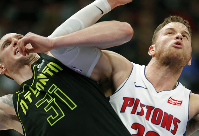Pistons halt three-game slide with rout of lowly Hawks