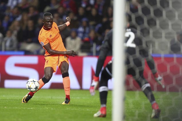 Sadio Mane scores hat trick as Liverpool closes in on quarterfinals with away rout of Porto