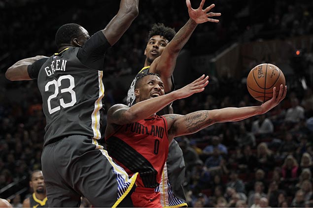 Damian Lillard scores 44 as Blazers overcome Warriors and spoil KD’s 50-point night