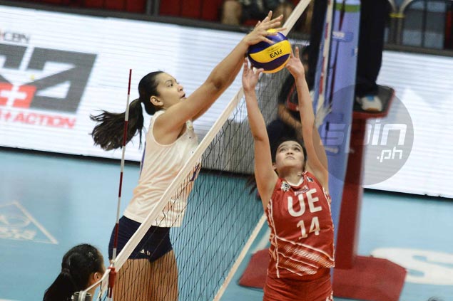 Lady Eagles fight back from a set down to post second straight victory and keep Lady Warriors winless